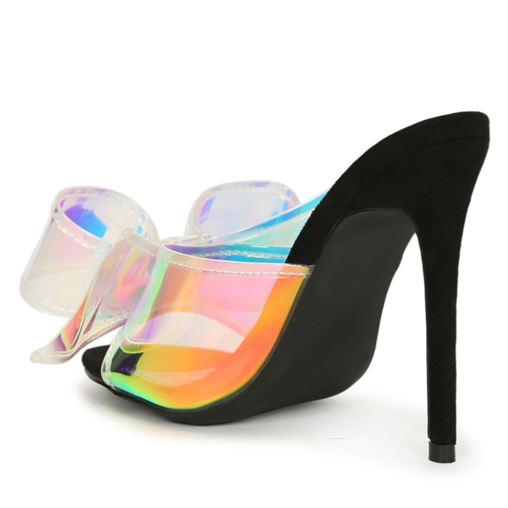 💞last 8 💞 Cinderella multicolored clear HEELS- - Picture 10 of 10